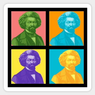 Frederick Douglass Portrait Sticker